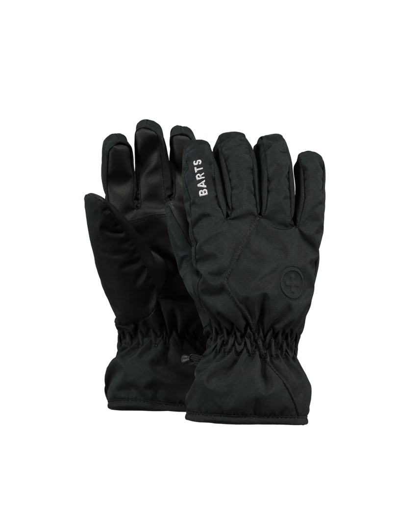 Barts 2024 kids black ski gloves