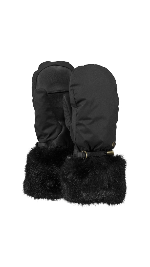 Barts Empire ski mitts black waterproof
