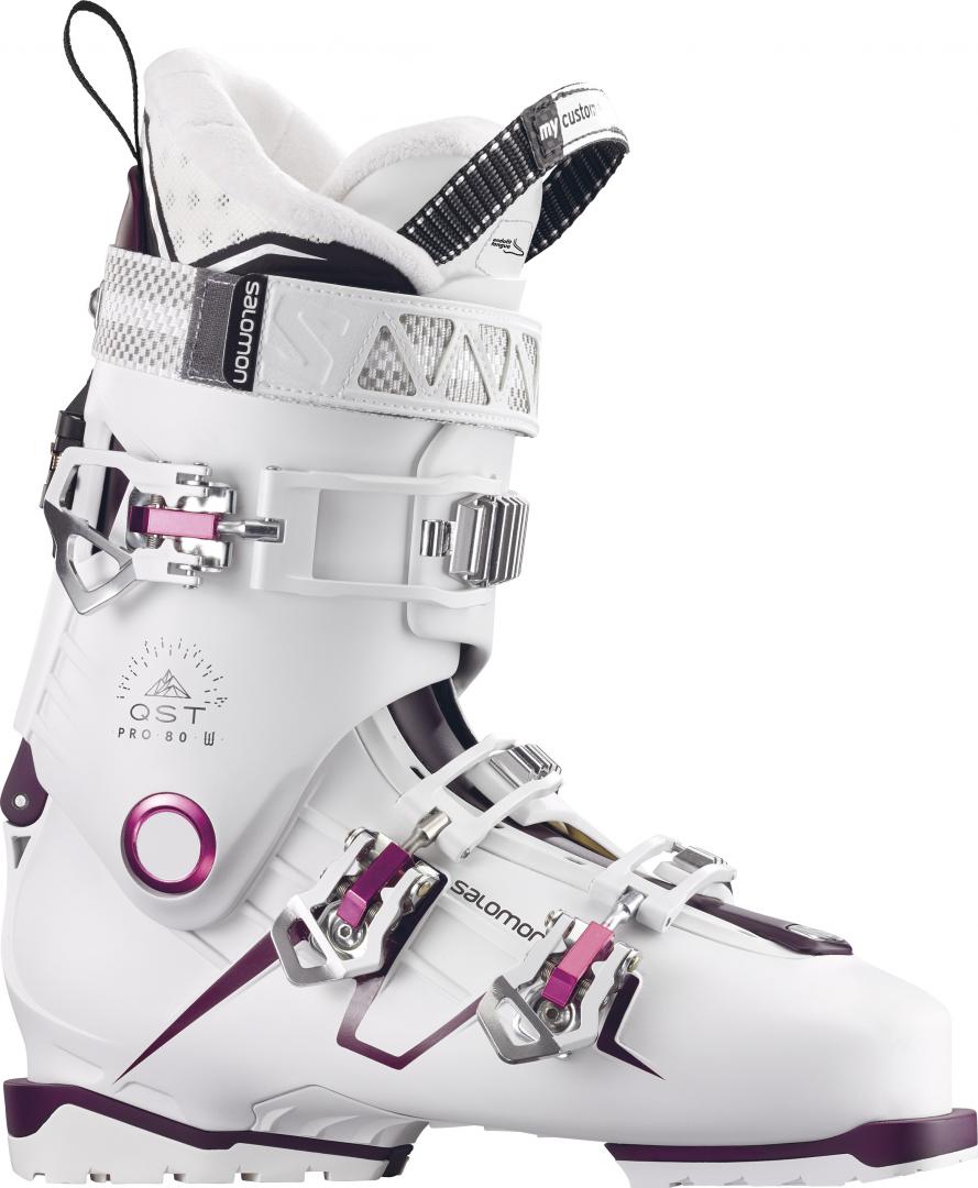 Salomon Quest Pro 80 W White Burgundy Pink womens