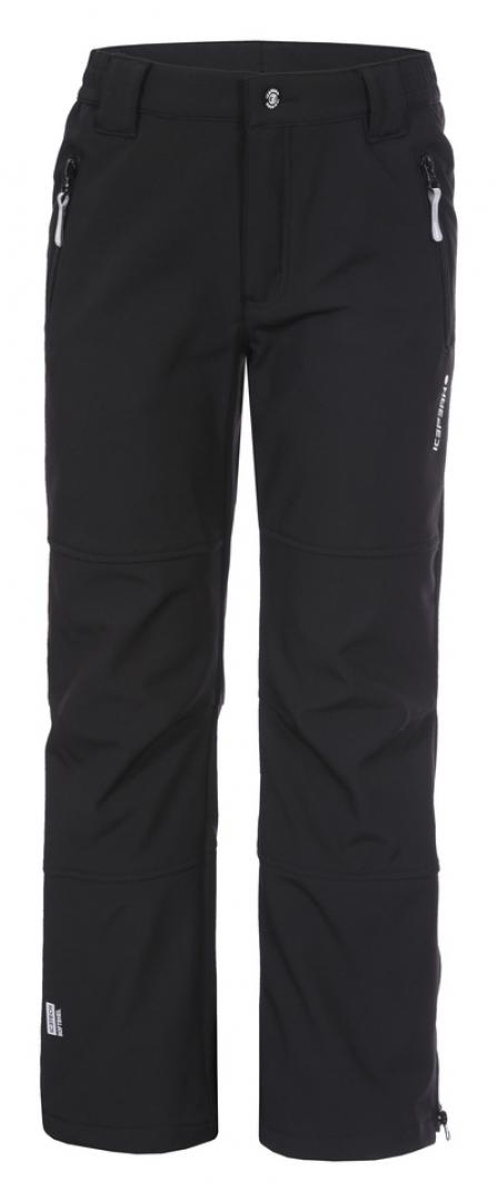Ice Peak Risku Junior unisex stretch soft shell Pants Black