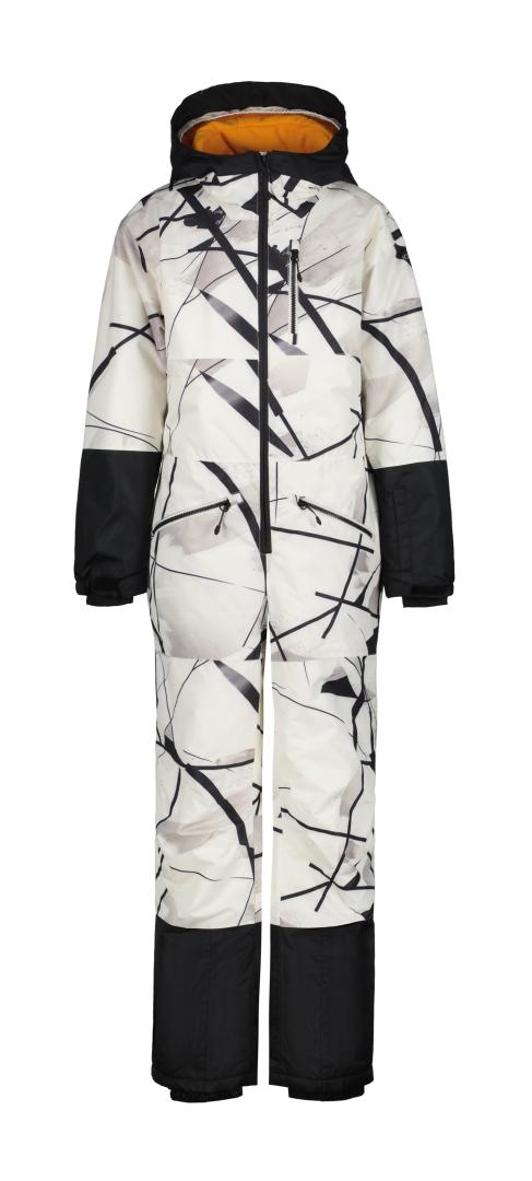 Ice Peak 2024 Childrens Wadded Overall Icepeak Lake Jr - Powder