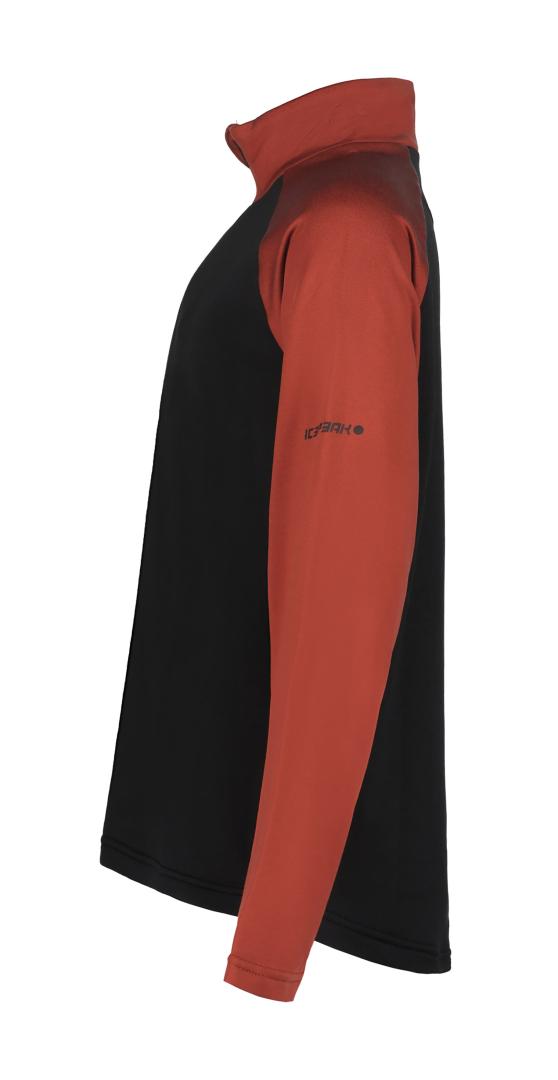 Ice Peak 2025 Lakin Junior 1/2 Zip Shirt - Basic Black