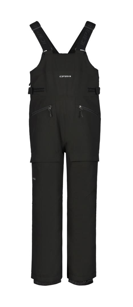 Ice Peak 2025 Lourdes Junior Wadded Bib Trousers - Basic Black