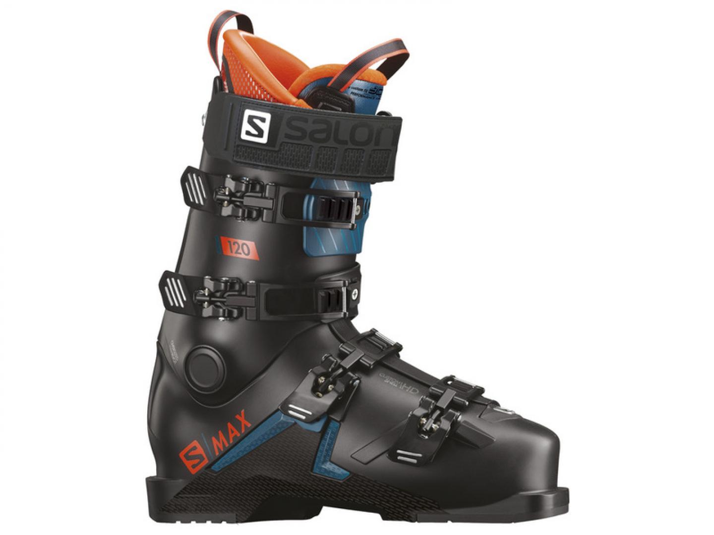 Salomon 2019 Alp Boots S/Max 120 Black/Orange