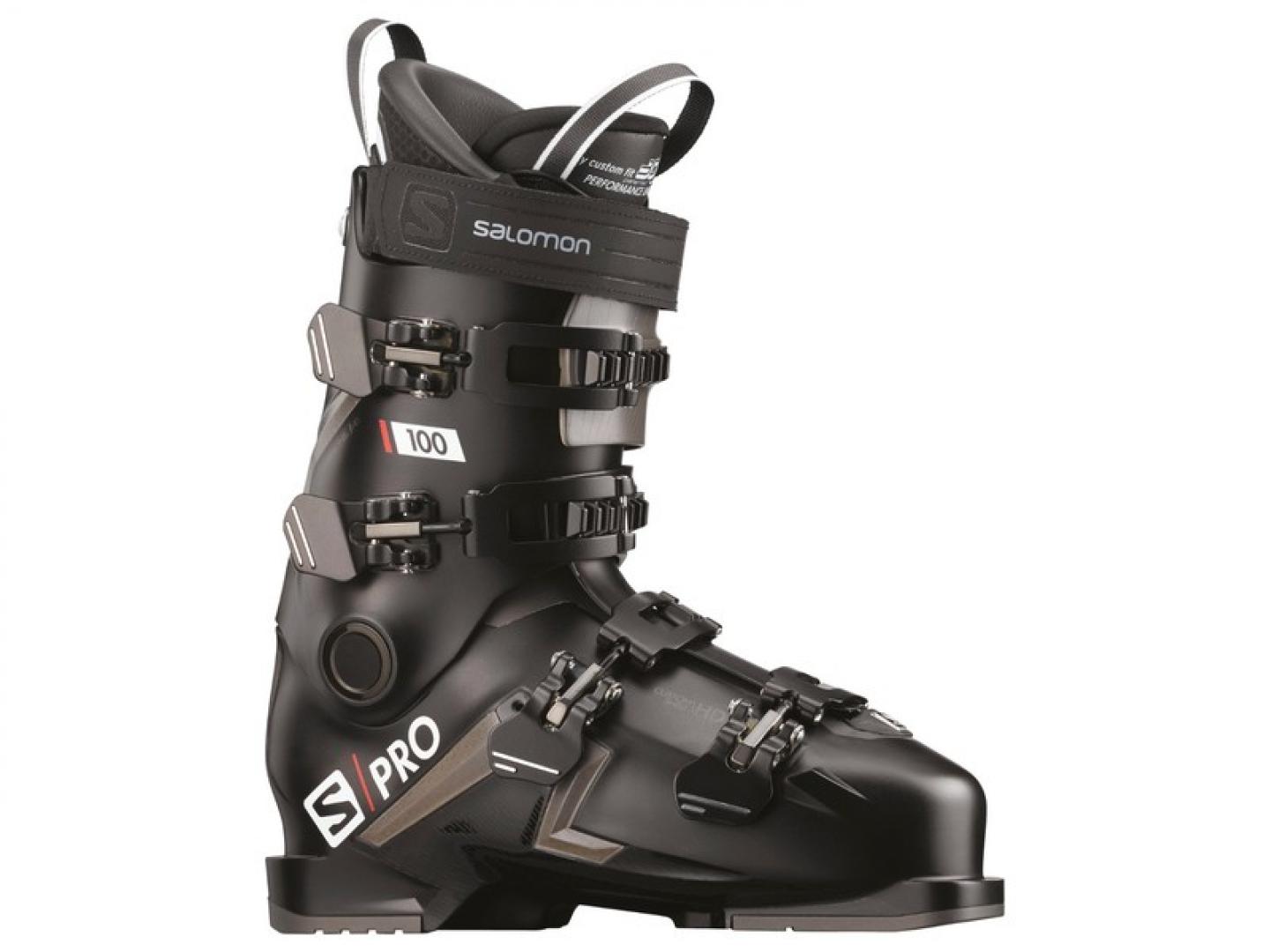 Salomon Men's S Pro 100 Black/Bulluga/Red