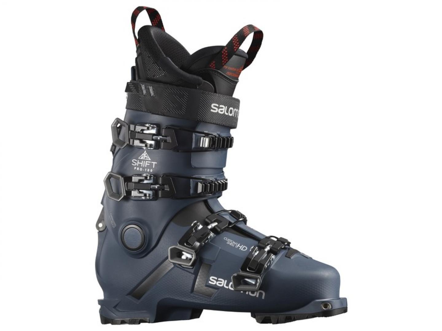 Salomon Shift Pro 100 Ski Boots - Petrol Blue/Black