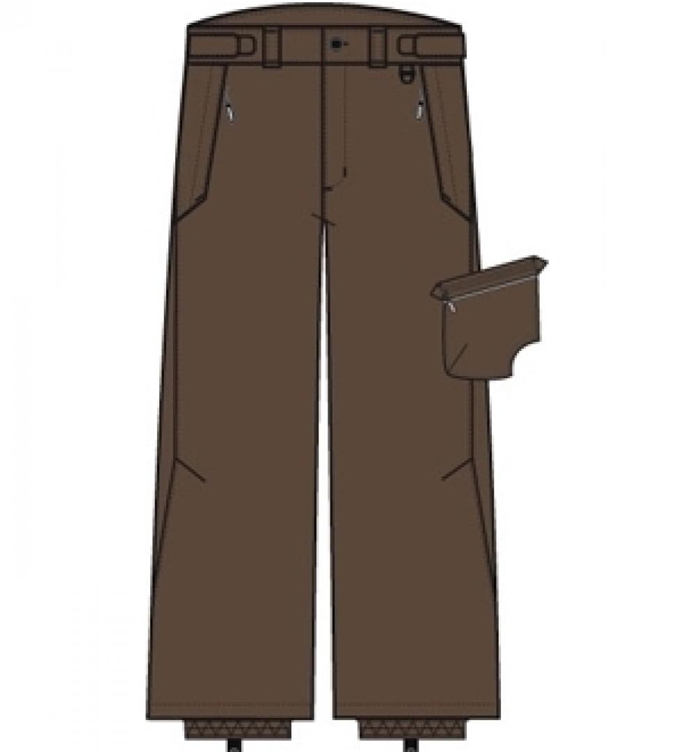 Ice Peak Sawyer JR Pants - Chocolate Brown