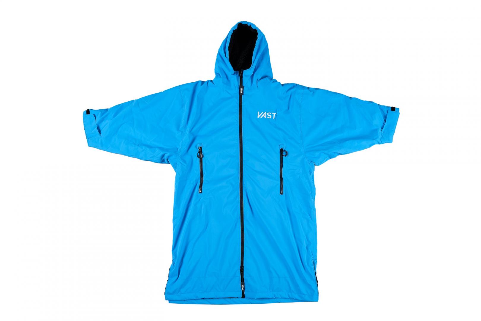 VAST Oversized change robe jacket light blue