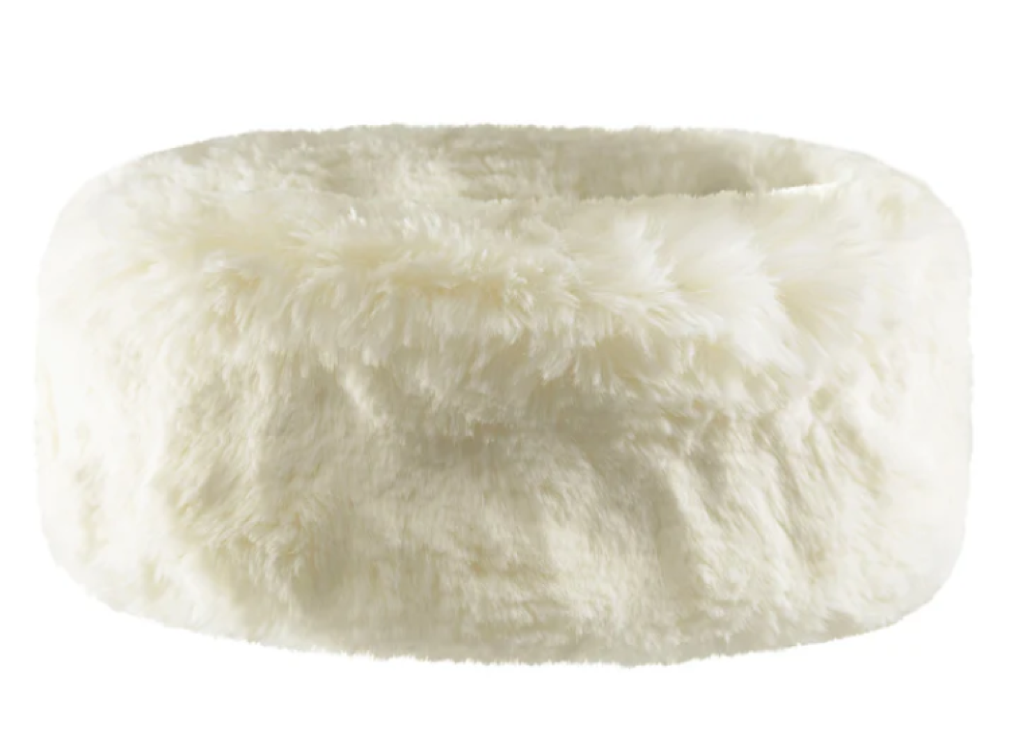 Manbi 2024 Snowlux Faux Fur Headband - Chinchilla Cream