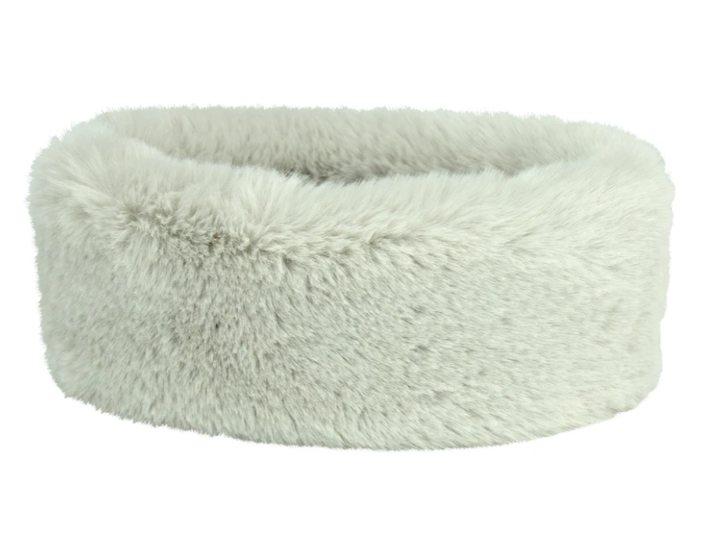 Manbi 2024 Snowlux Faux Fur Headband - Chinchilla Mist