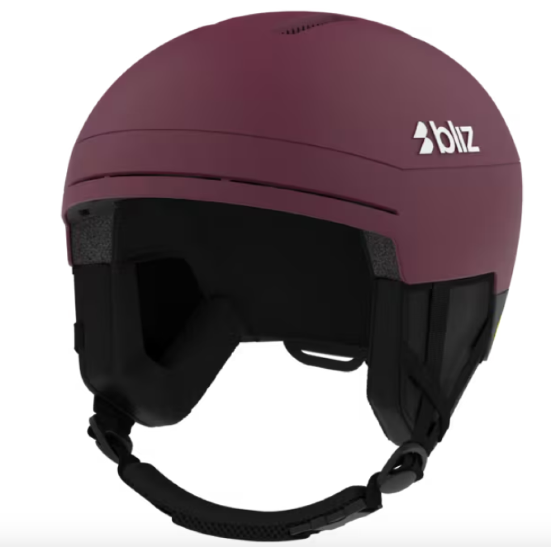 Bliz 2025 S002 MIPS Ski Helmet - Matte Burgundy