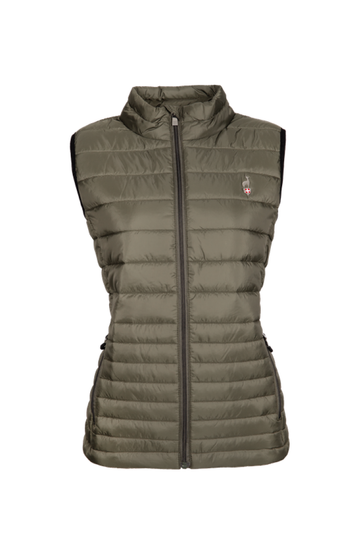 AULP 2025 Monro ladies Khaki fleece down gilet
