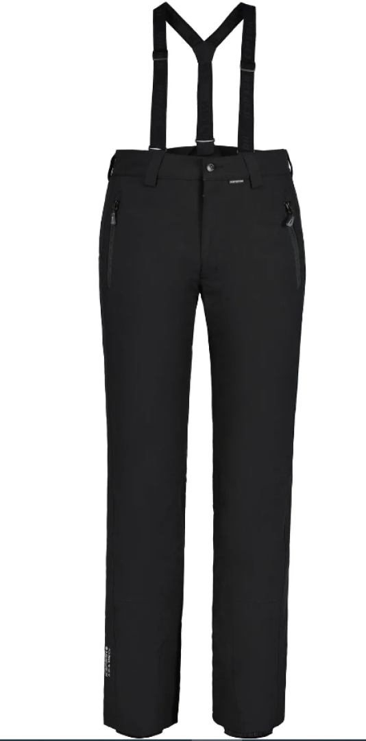 Ice Peak 2024 Mens Wadded Trousers Icepeak Freiberg - Black