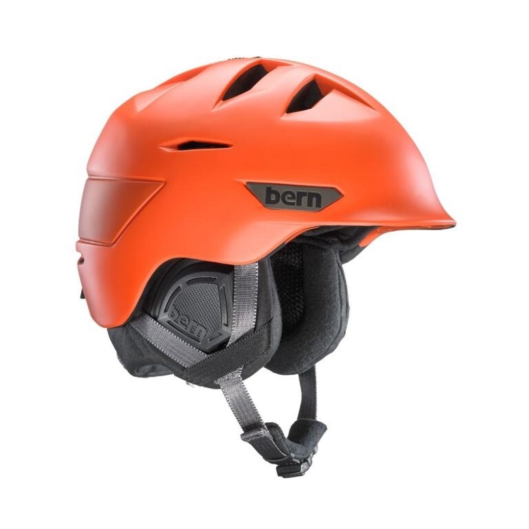 Bern Kingston Matte orange helmet