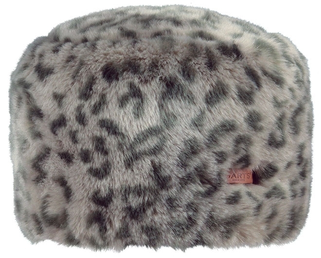 Barts Josh Hat Grey Leopard view 2