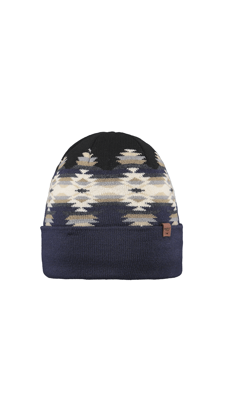 Barts Gambell beanie navy view 2