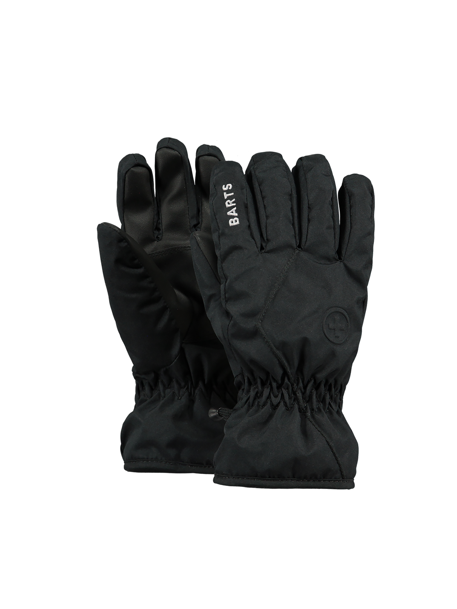 Barts 2024 kids black ski gloves view 2
