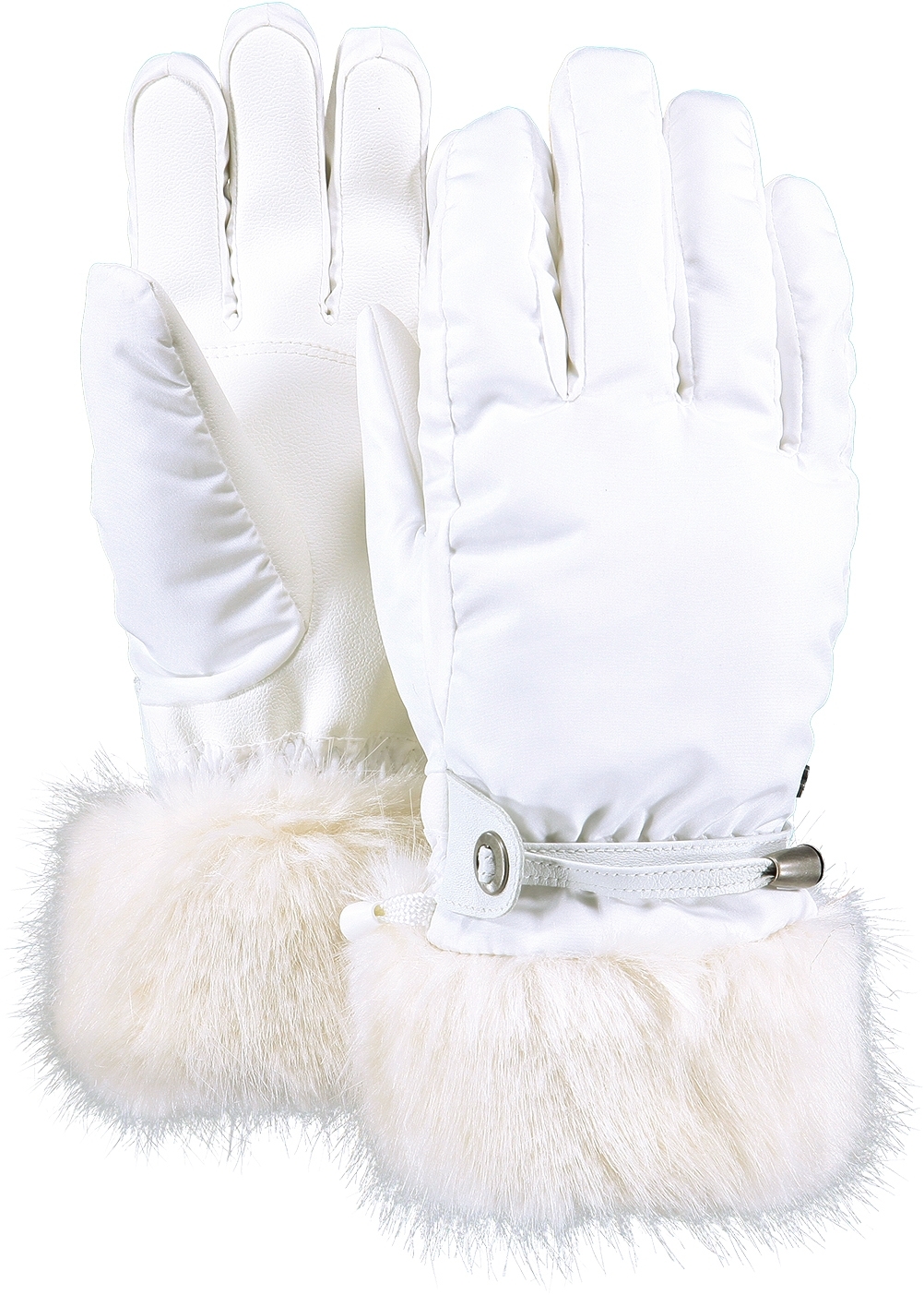Barts Empire Ski Gloves White waterproof view 2
