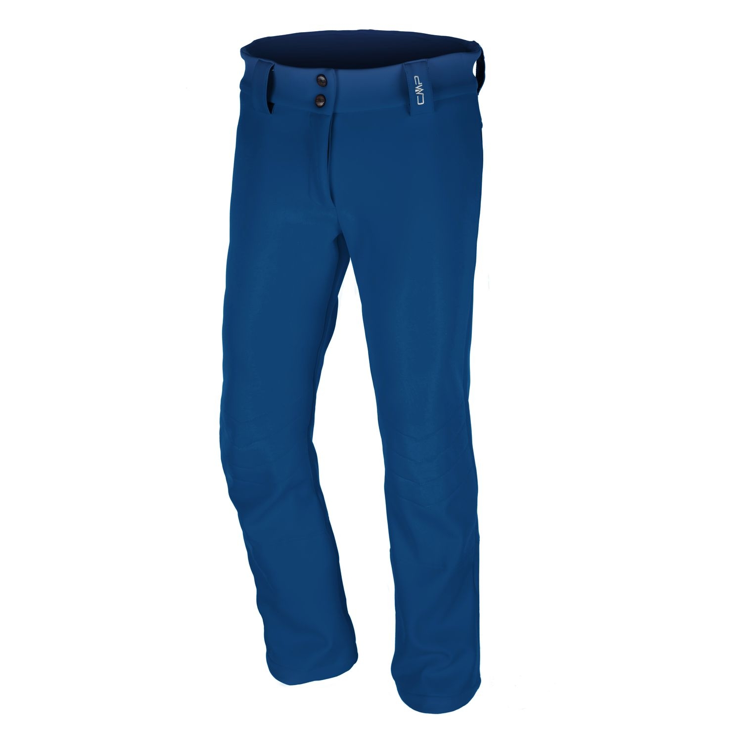 CMP Bridget stretch soft shell womens pants nautico blue view 2