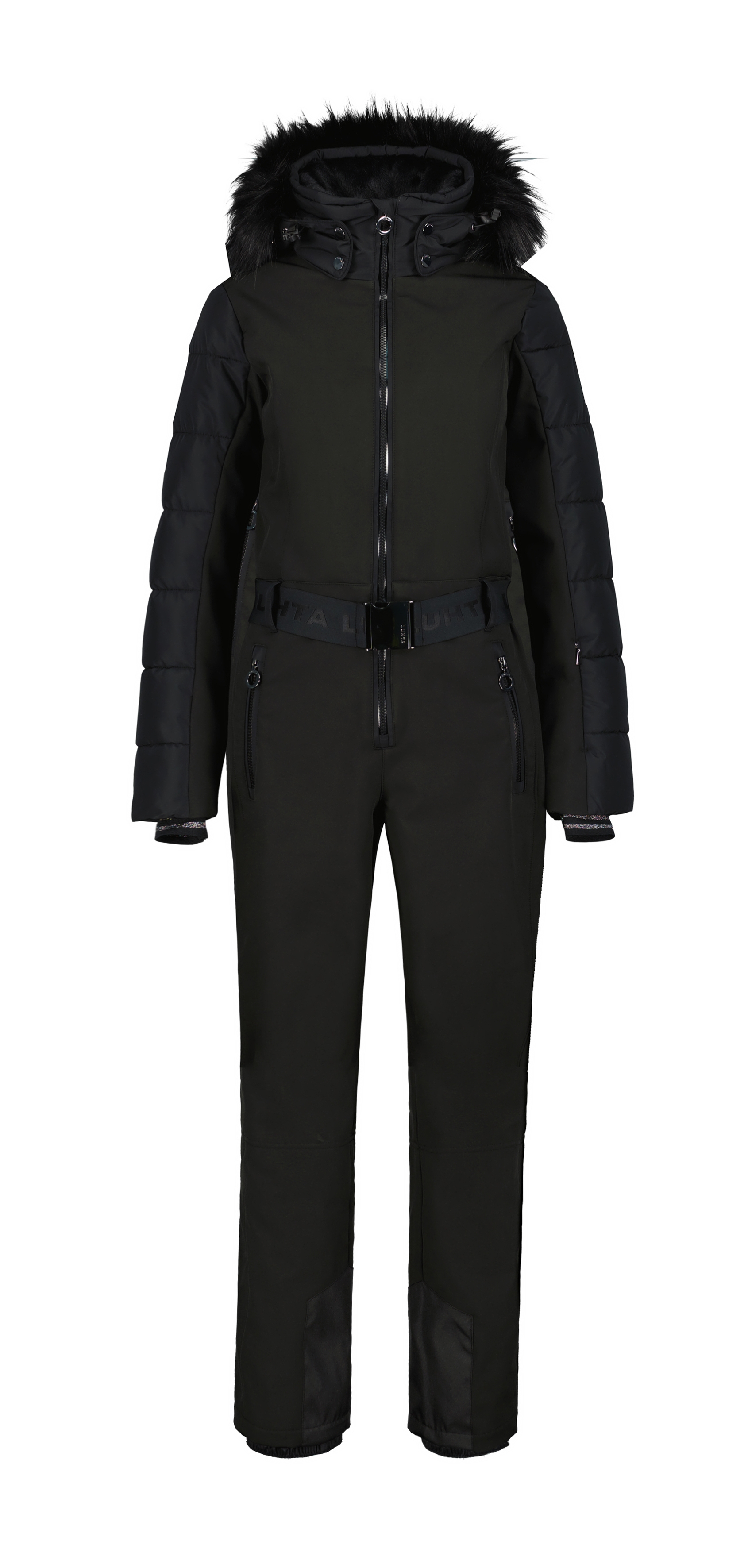 Luhta 2025 Women's Luhta Termisvaara Softshell Overall - Black view 3