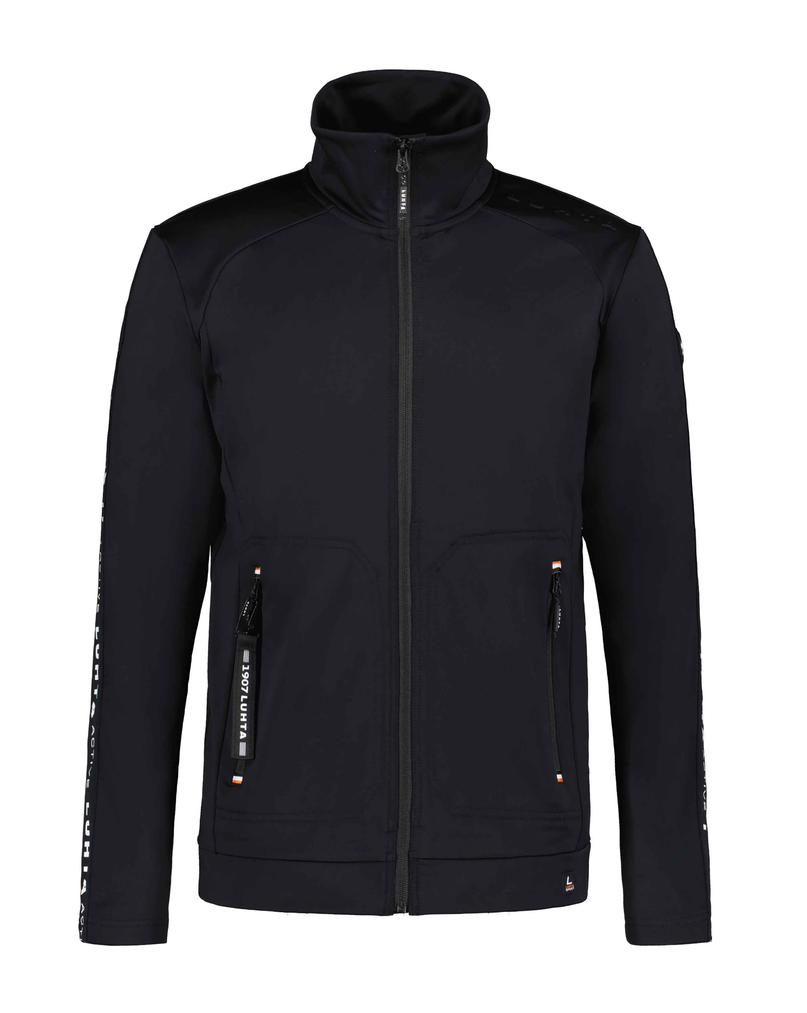 Luhta 2024 Men's Luhta Altovaara Midlayer Jacket - Black view 3