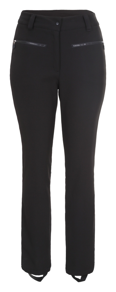 Ice Peak Enigma ski pants in boot style stretch ladies black view 2