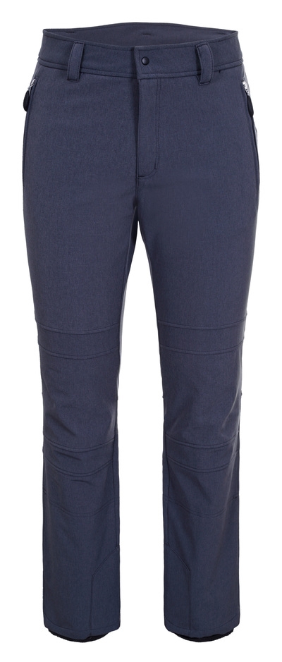 Ice Peak Otso Men's Softshell Ski Pant marl mid grey view 2