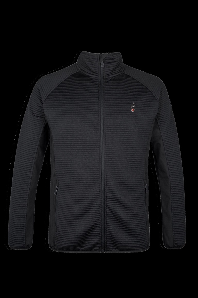 AULP 2025 Numix Mid layer mens functional jacket black view 2