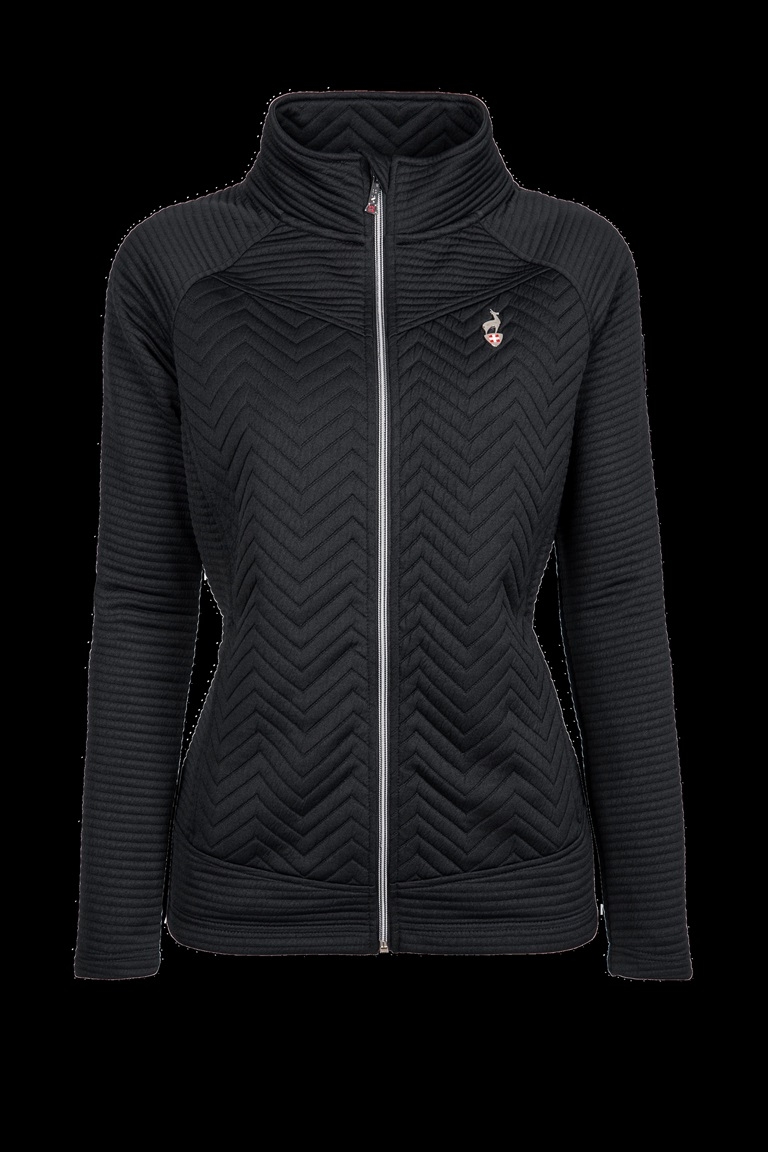 AULP 2025 Simix Womens Technical Mid Layer Jacket - Black view 3