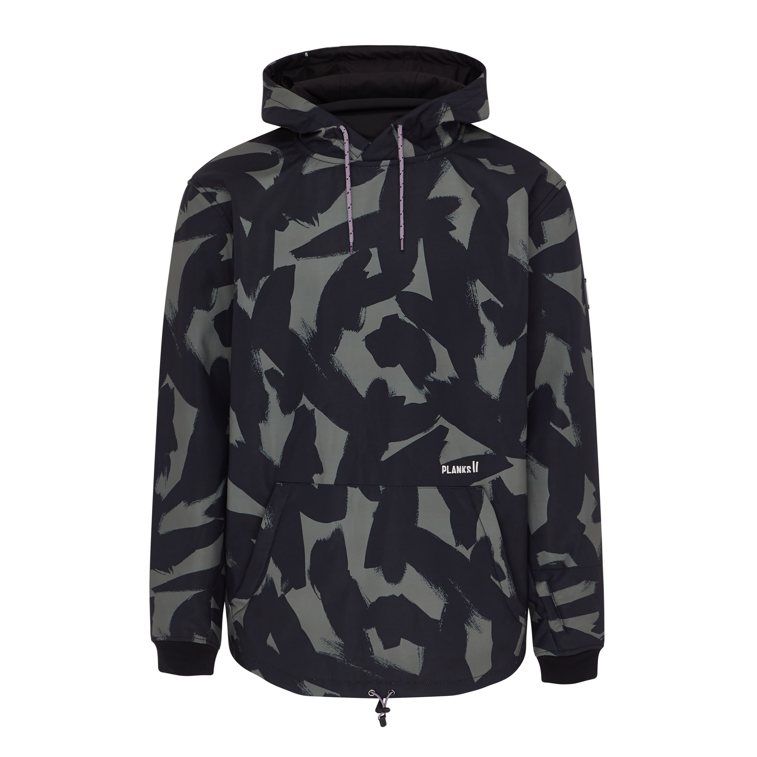 Planks 2024 Men's Parkside Soft Shell Riding Hoodie - Brush Khaki view 2