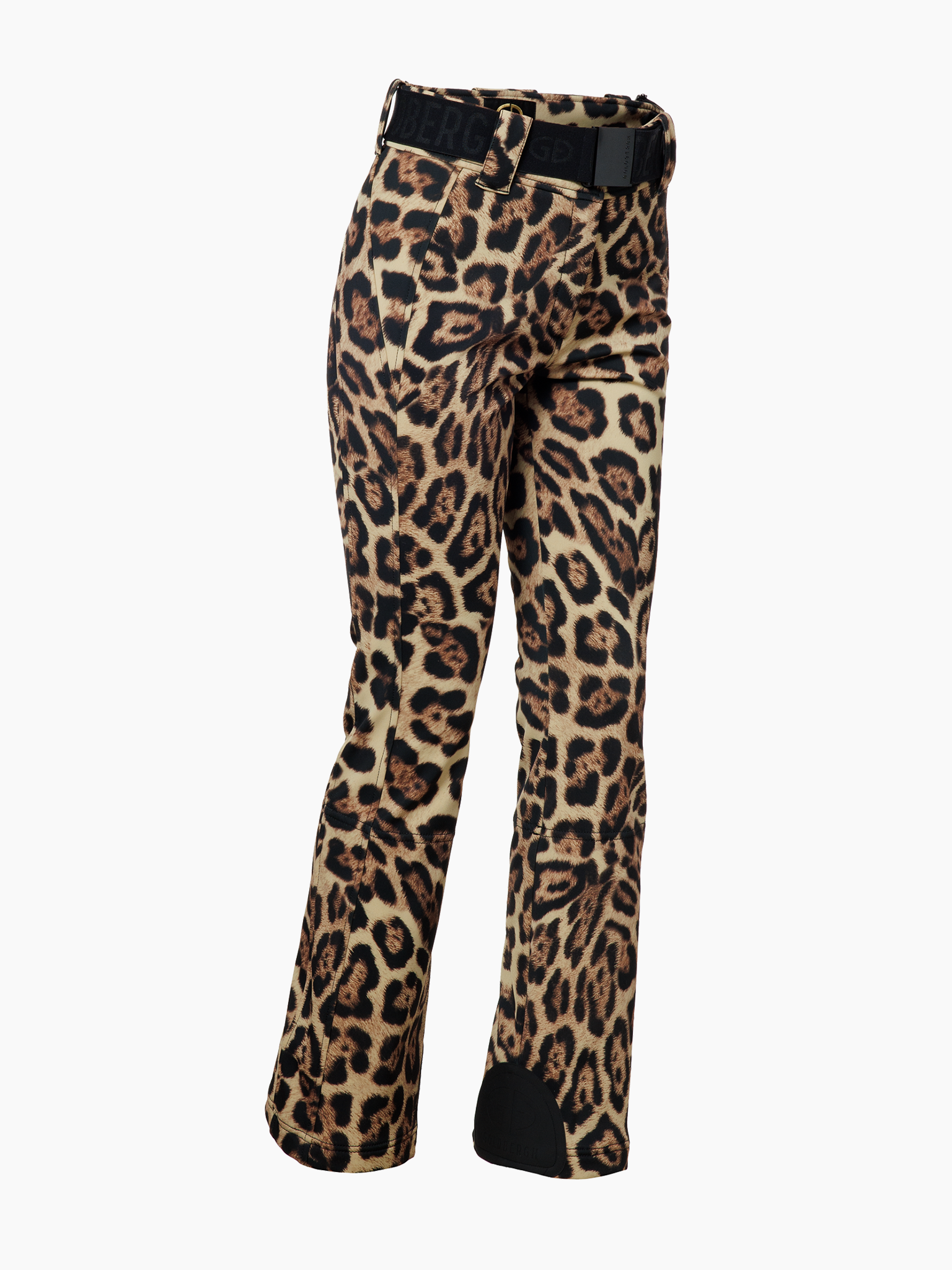 GoldBergh 2025 Minou stretch ski pants jaguar print view 2
