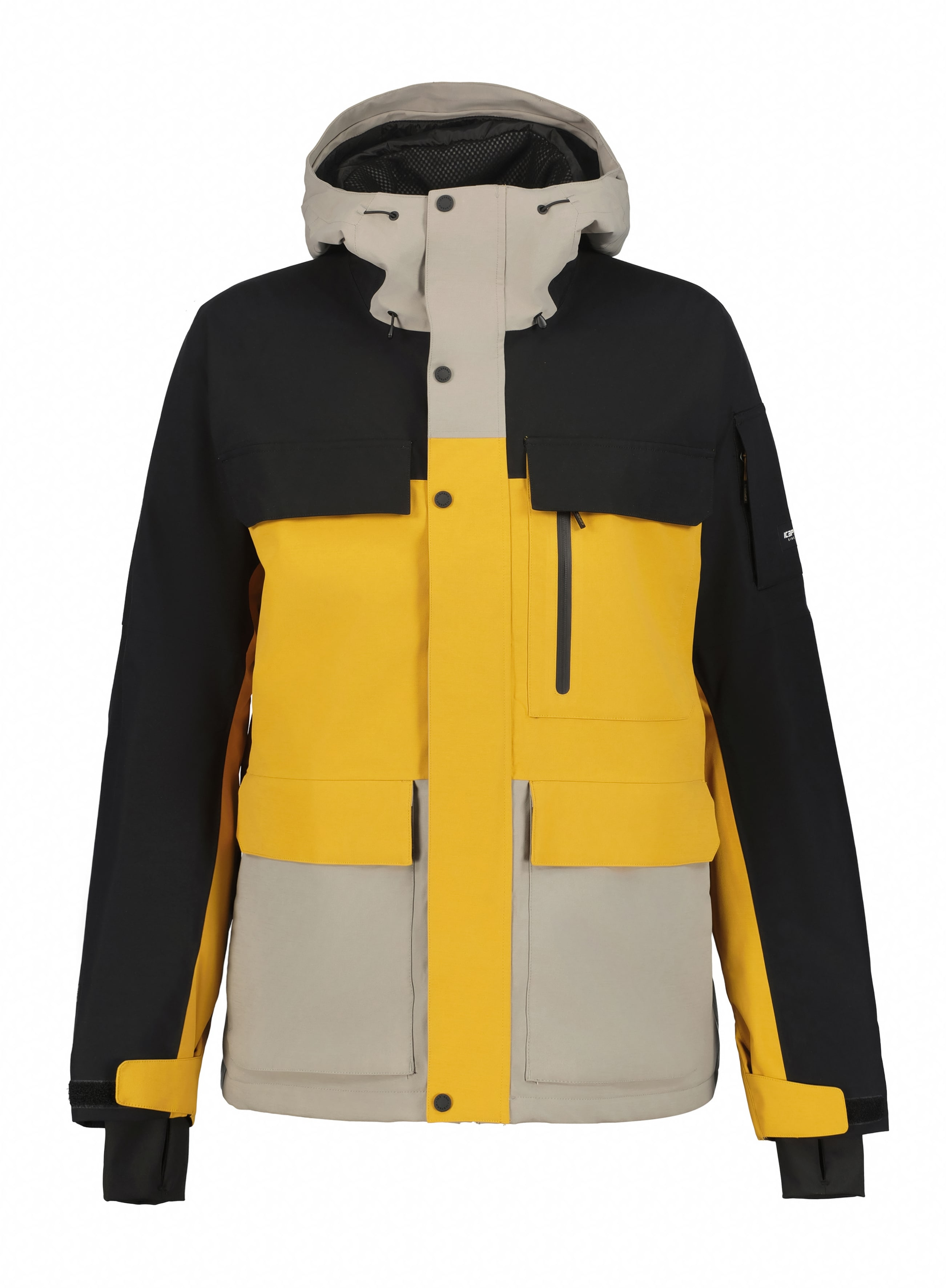 Ice Peak 2026 Cale Mens Wadded Jacket - Rust view 2