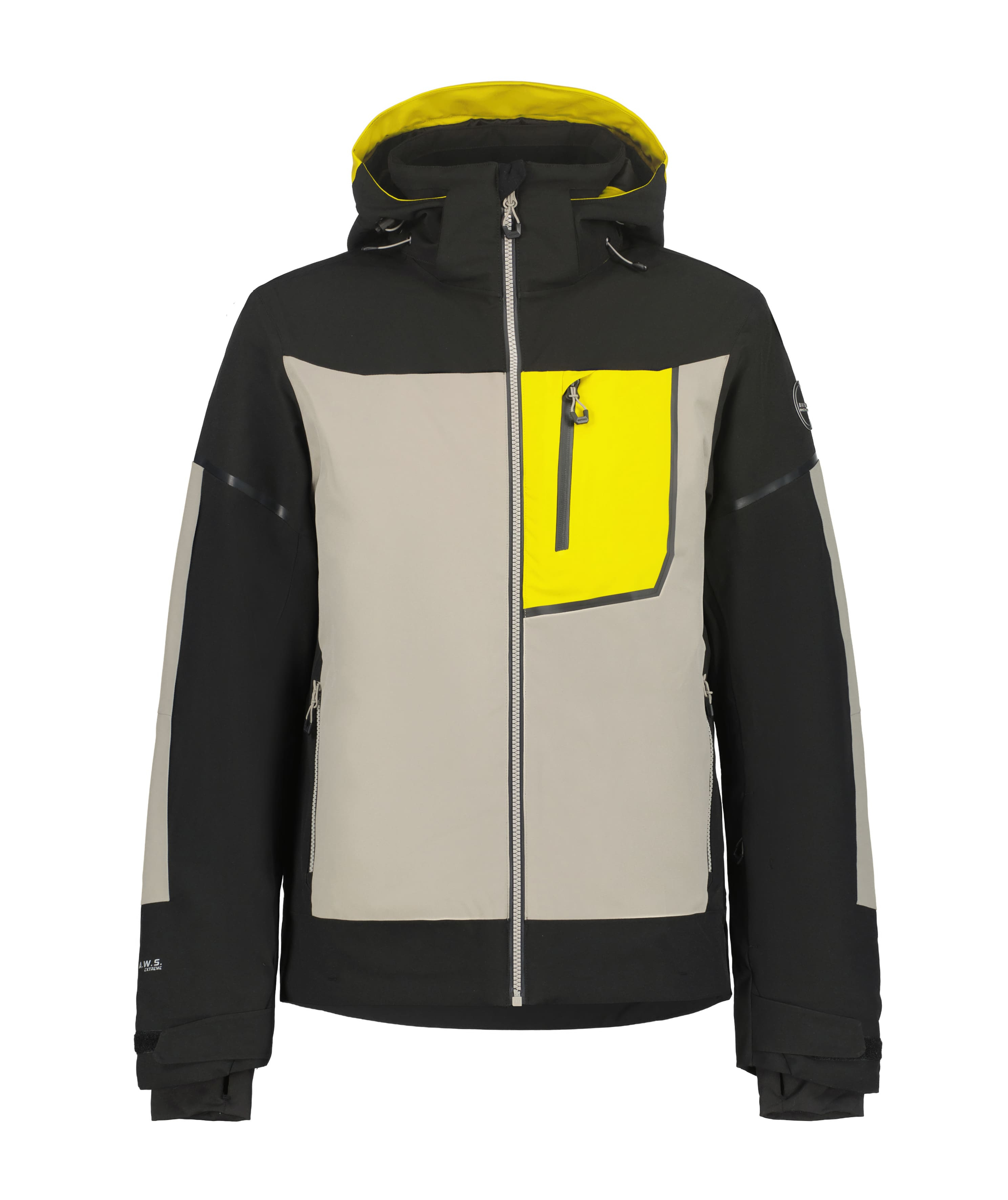 Ice Peak 2026 Frisco Mens Wadded Jacket - Basic Black view 2