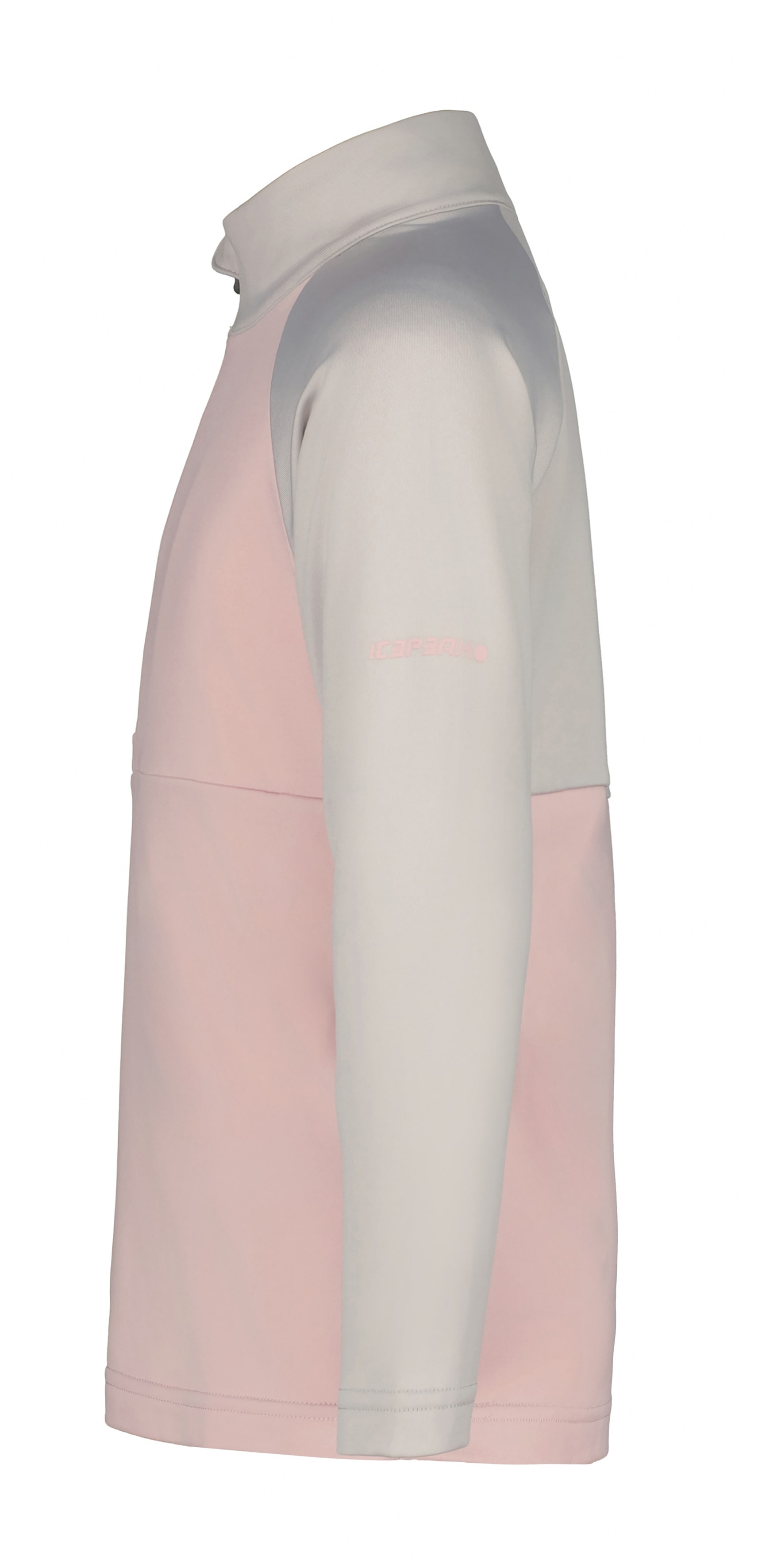 Ice Peak 2025 Laon Junior Childs 1/2 Zip Shirt - Baby Pink view 2
