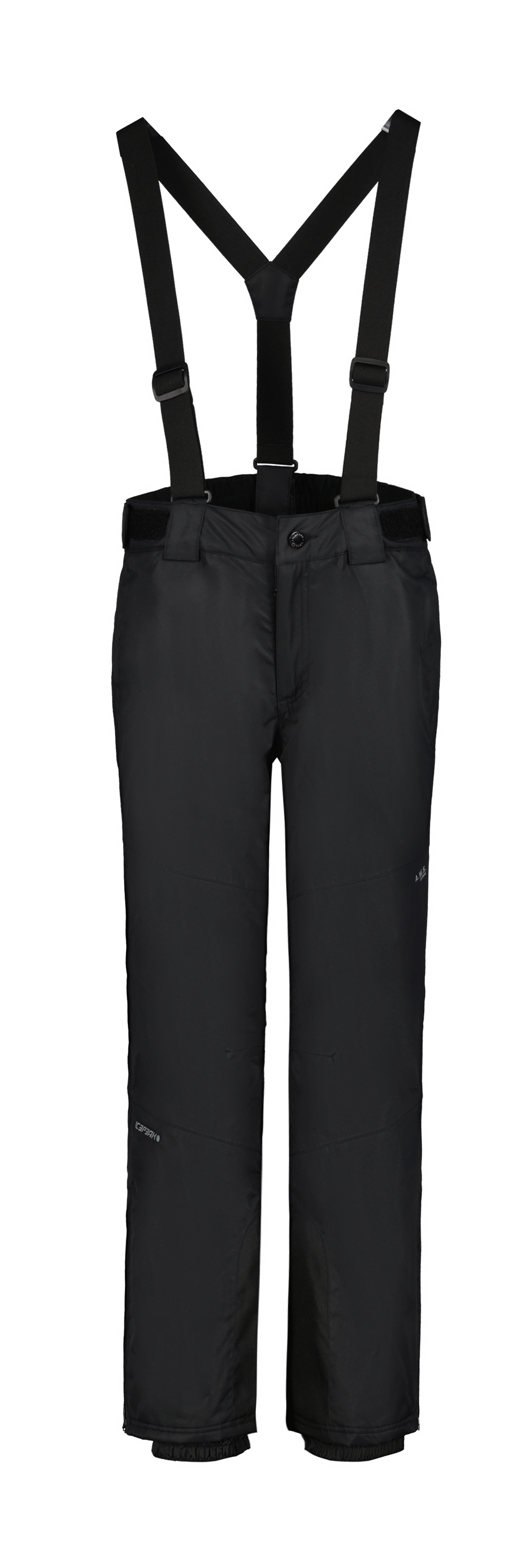 Ice Peak 2024 Childrens Wadded Trousers Icepeak Lenzen Jr - Black view 3