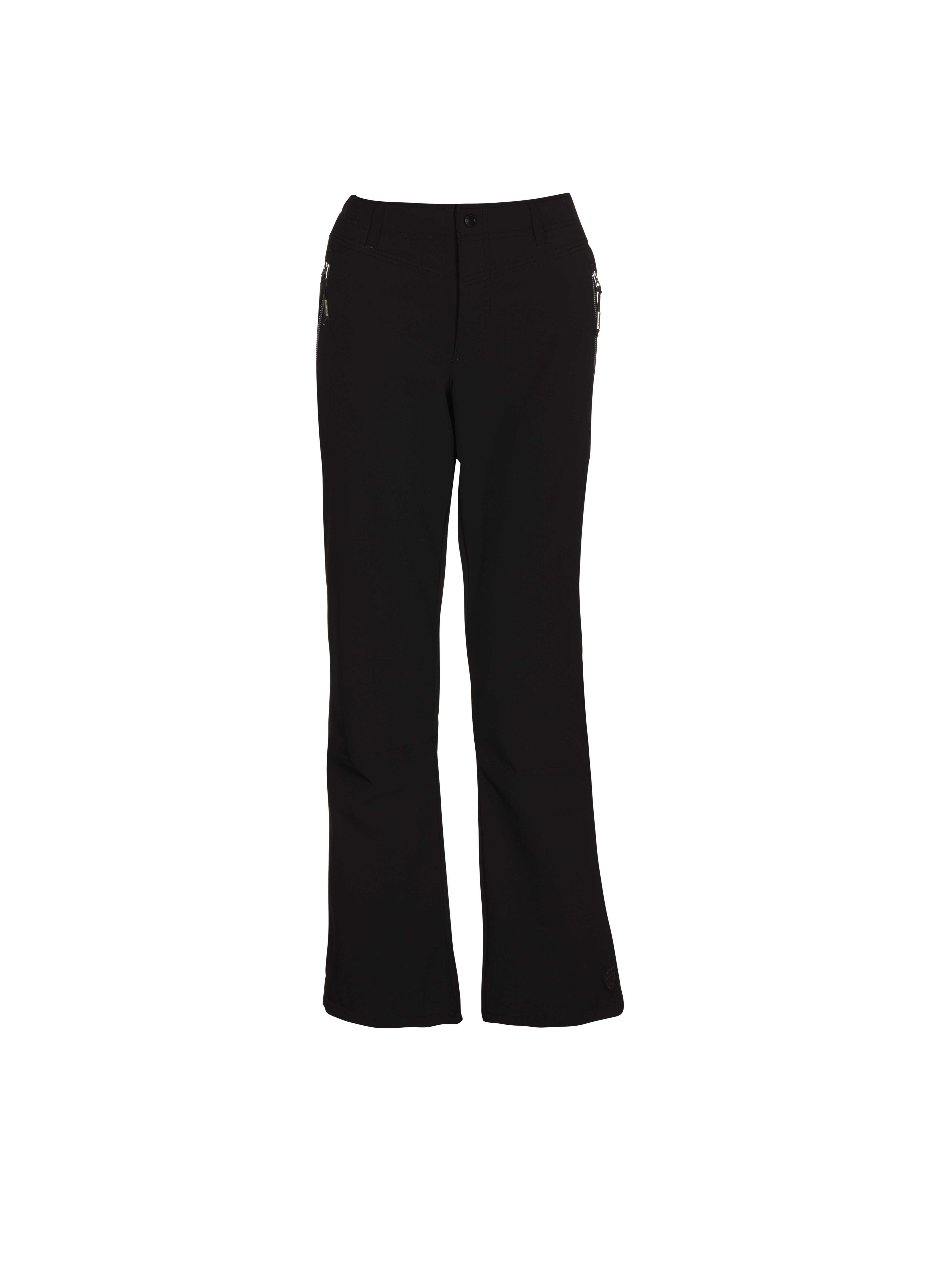 Killtec jilli womens soft shell stretch pant black view 2