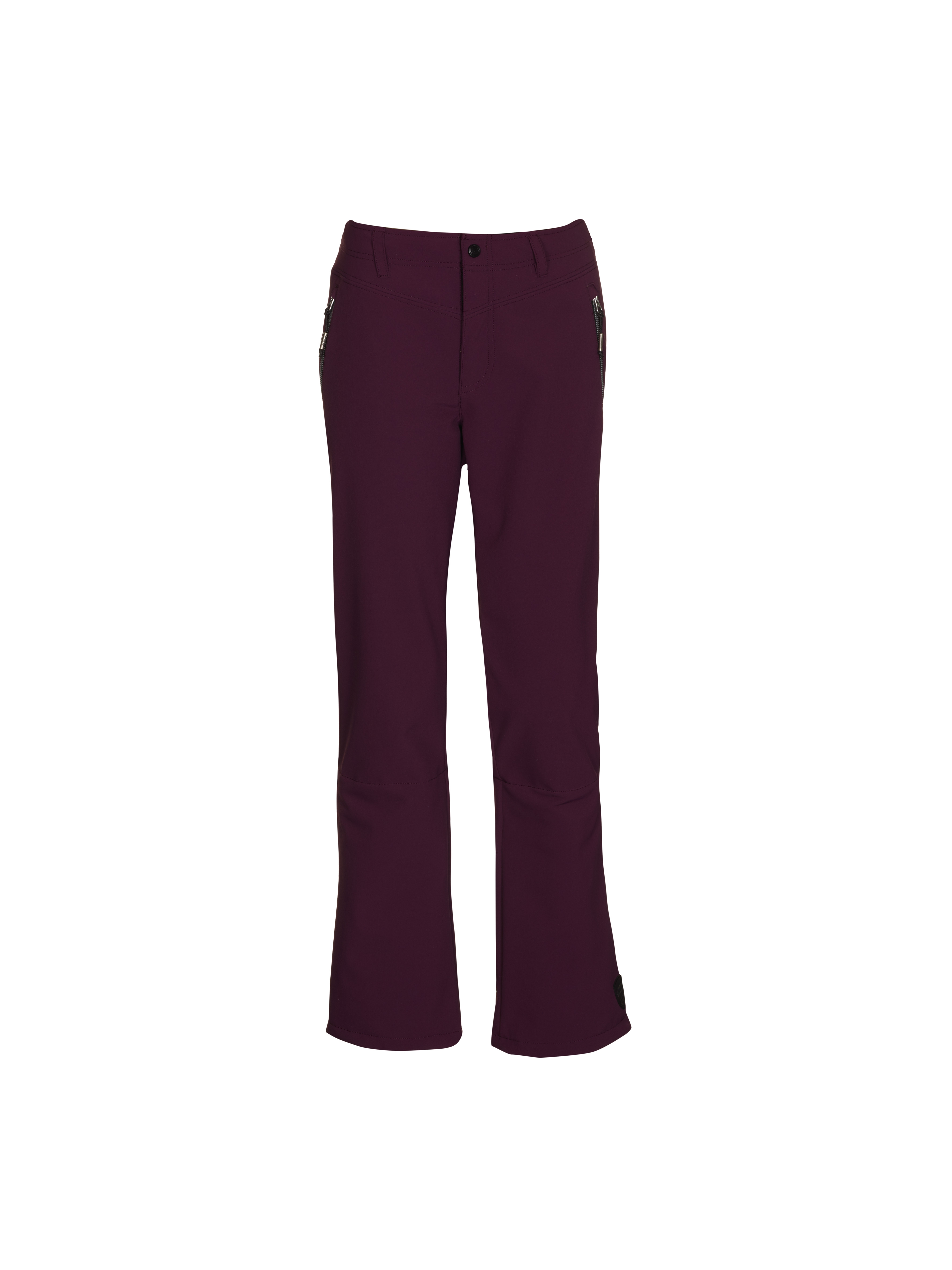 Killtec Jilli womens soft shell stretch pants plum view 2