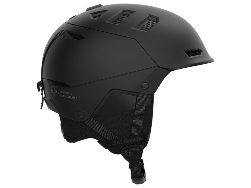 Salomon 2026 Husk Pro black helmet view 2