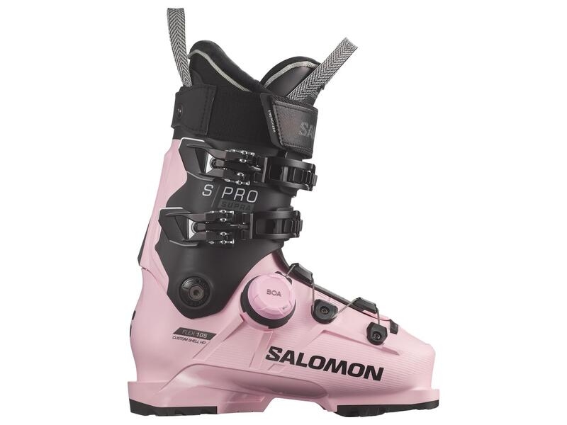 Salomon 2025 s pro supra boa pink 105 womens ski boots view 2