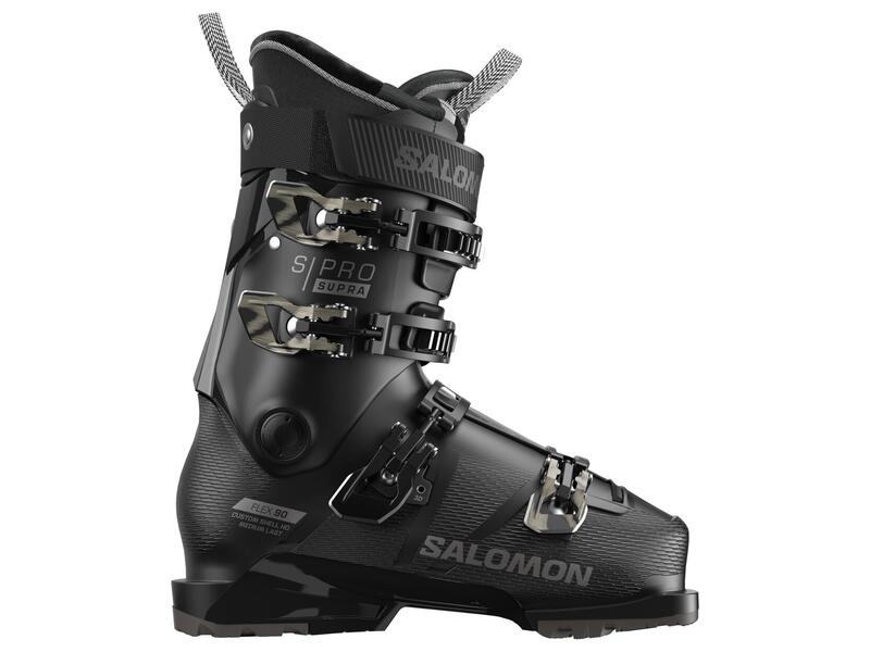 Salomon 2025 S Pro Supra 90W black ski boots view 2