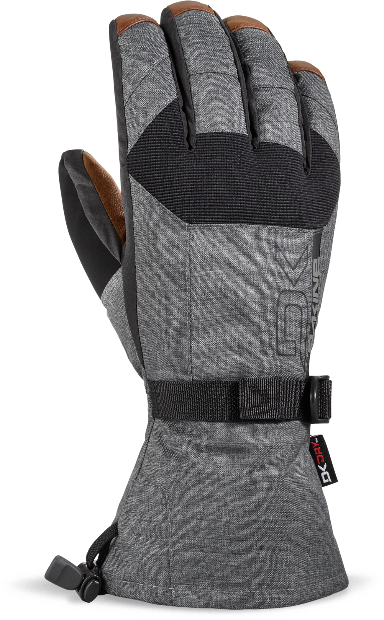 Dakine Leather Scout Glove Carbon view 2