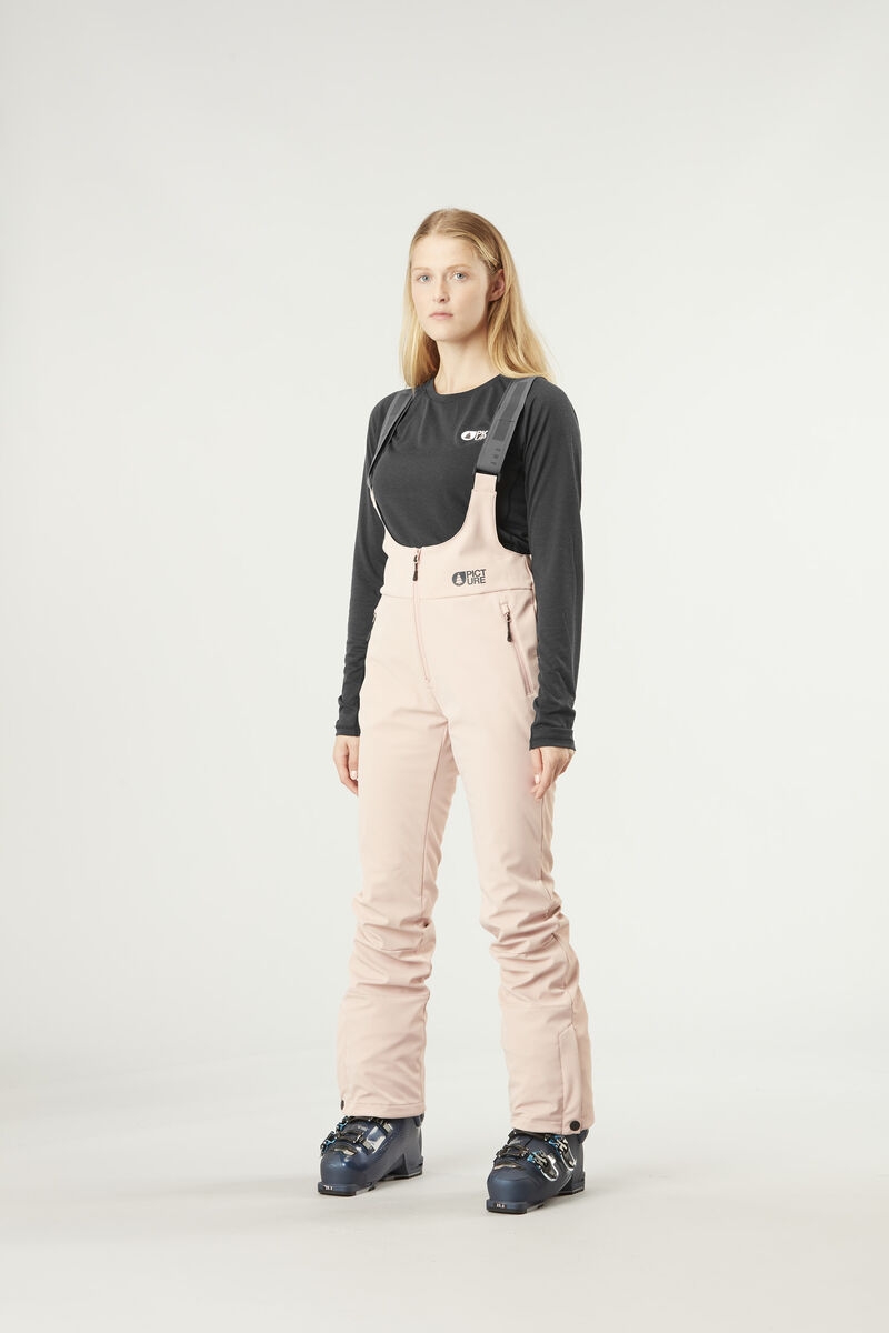 Picture Organic Clothing 2024 Eyeri stretch womens Bib Pants Shadow Grey view 2