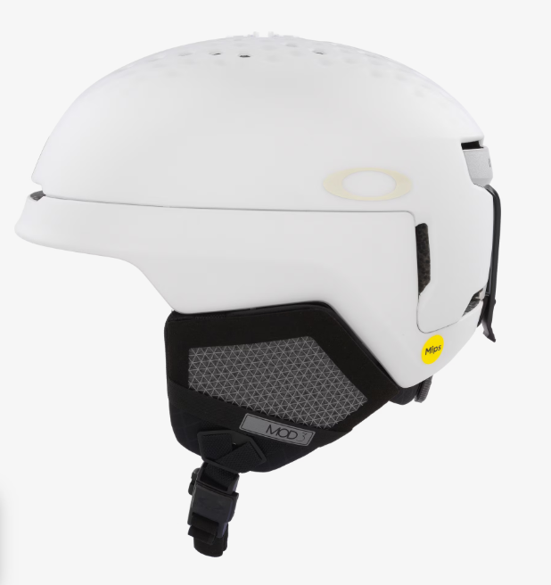 Oakley 2025/26 MOD 3 MIPS Snow Helmet - White view 2