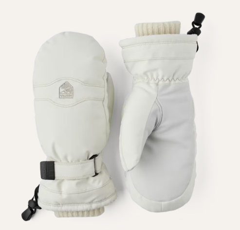 Hestra 2025/26 Cosy Womens Ski Mitt - Ivory view 2
