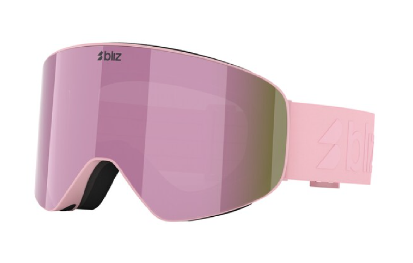 Bliz 2025 Flow Snow Goggle - Matte Pink view 2