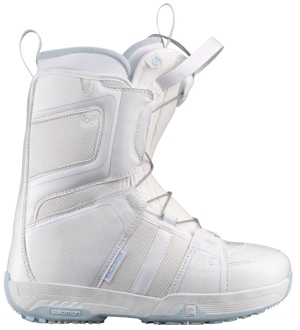 Salomon Linea Snowboard Boots womens white view 2
