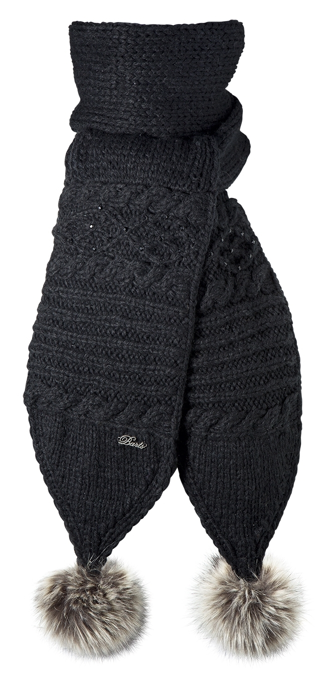 Barts Claire Scarf Black view 2