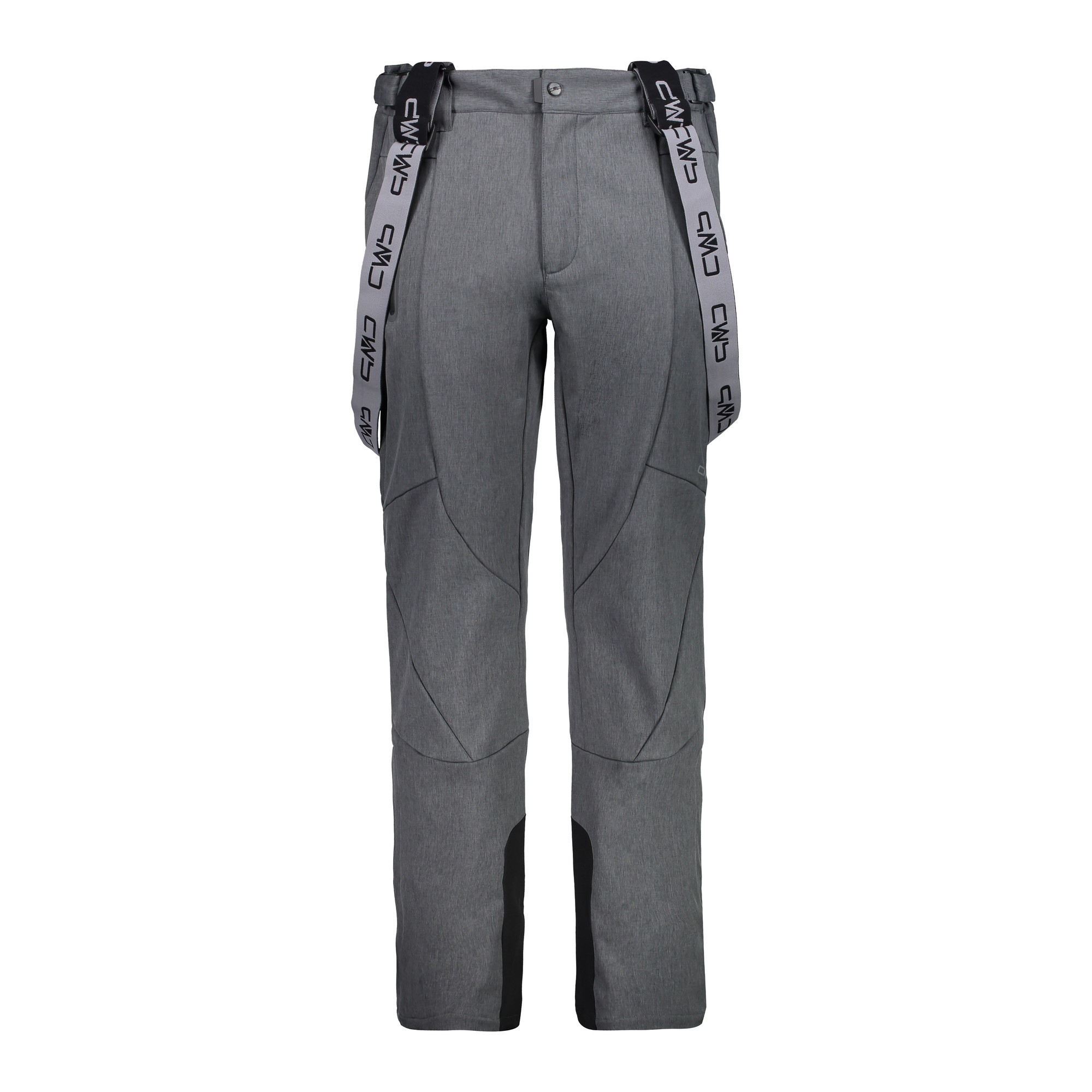 CMP Mens Salopette Softshell stretch Grey view 2