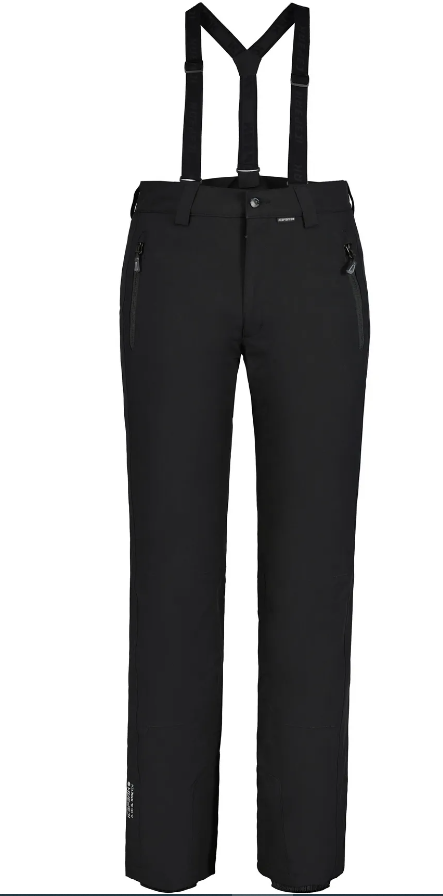 Ice Peak 2024 Mens Wadded Trousers Icepeak Freiberg - Black view 2