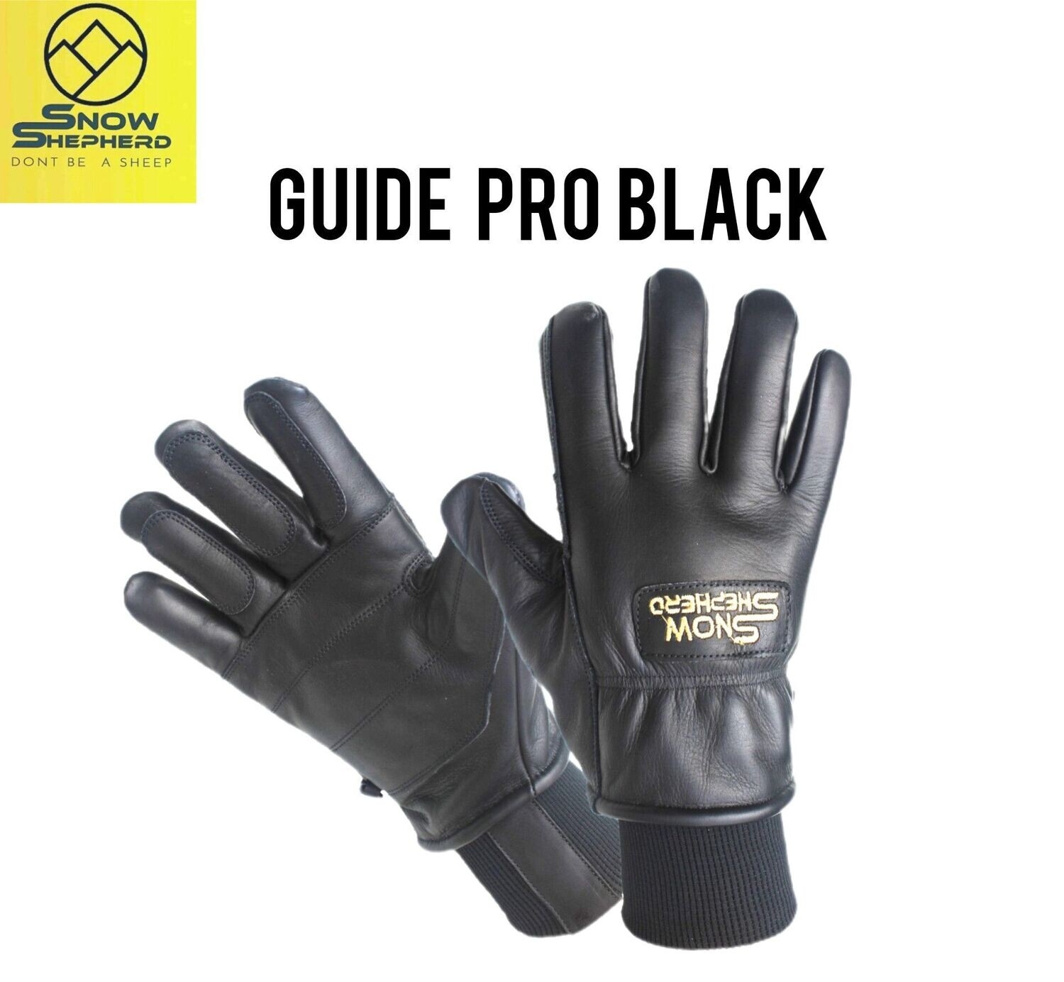 SnowShepherd 2024 gloves Guide pro- Black view 2